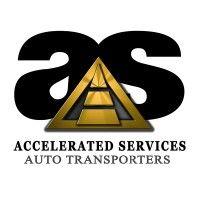 accelerated services auto transporters logo image