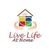 live life at home logo image