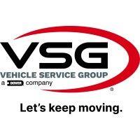 vehicle service group, a dover company logo image