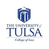 the university of tulsa college of law logo image