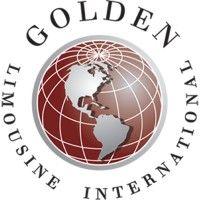 golden limousine international logo image