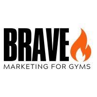 brave gym marketing logo image