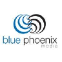 blue phoenix media logo image