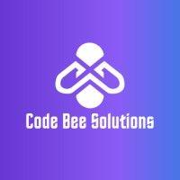 code bee solutions logo image