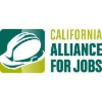 california alliance for jobs logo image