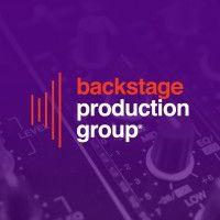 backstage production group logo image