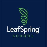 leafspring school at geist logo image