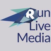 run live media logo image