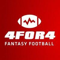 4for4 fantasy football logo image