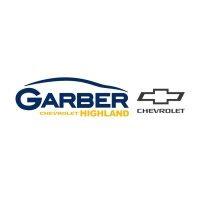 garber chevrolet highland logo image