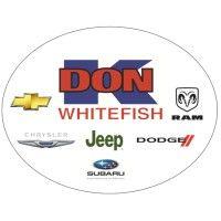 don "k" whitefish logo image