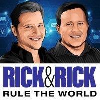 rick & rick rule the world logo image