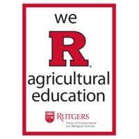 rutgers agricultural science education logo image