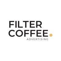 filter coffee advertising logo image