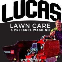 lucas lawn care & pressure washing logo image