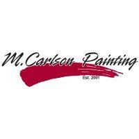 m carlson painting logo image