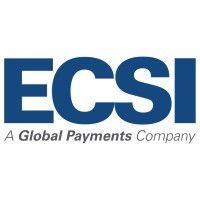 ecsi, a global payments company logo image