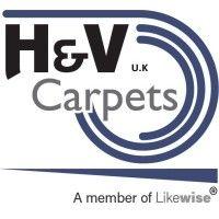 h&v carpets logo image