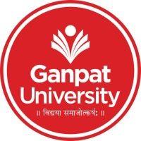 ganpat university logo image