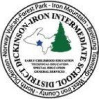 dickinson-iron isd logo image