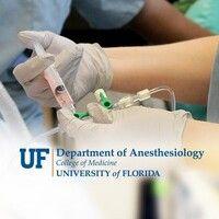 university of florida department of anesthesiology logo image