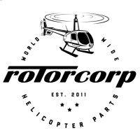 rotorcorp - robinson helicopter parts logo image