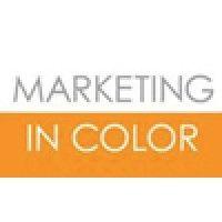 marketing in color logo image