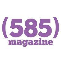 585 magazine logo image