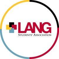 lang students' association logo image