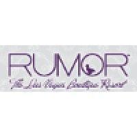 rumor boutique resort logo image