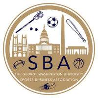 george washington university sports business association logo image