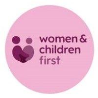 women and children first logo image