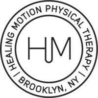 healing motion physical therapy logo image