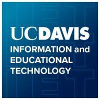 uc davis information & educational technology logo image