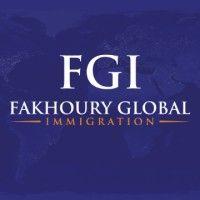 fakhoury global immigration, usa pc logo image