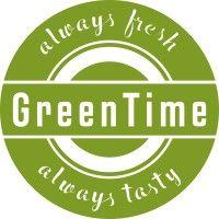 greentime - homemade food at work. logo image