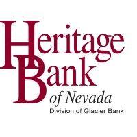 heritage bank of nevada division of glacier bank logo image