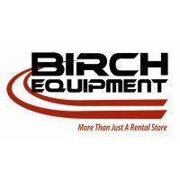 birch equipment rental & sales logo image