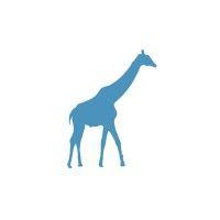 blue giraffe software logo image