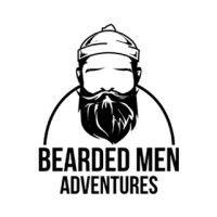 bearded men adventures logo image