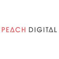 peach digital logo image