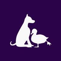 dog and a duck logo image