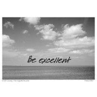 be excellent llc logo image