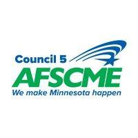 afscme mn council 5, afl-cio logo image