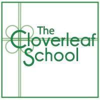 the cloverleaf school logo image