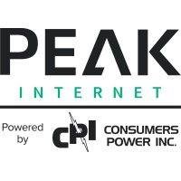 peak internet logo image