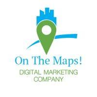 on the maps digital marketing logo image