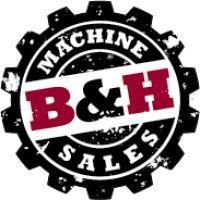 b&h machine sales logo image