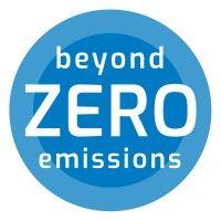 beyond zero emissions logo image