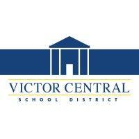 victor central schools logo image